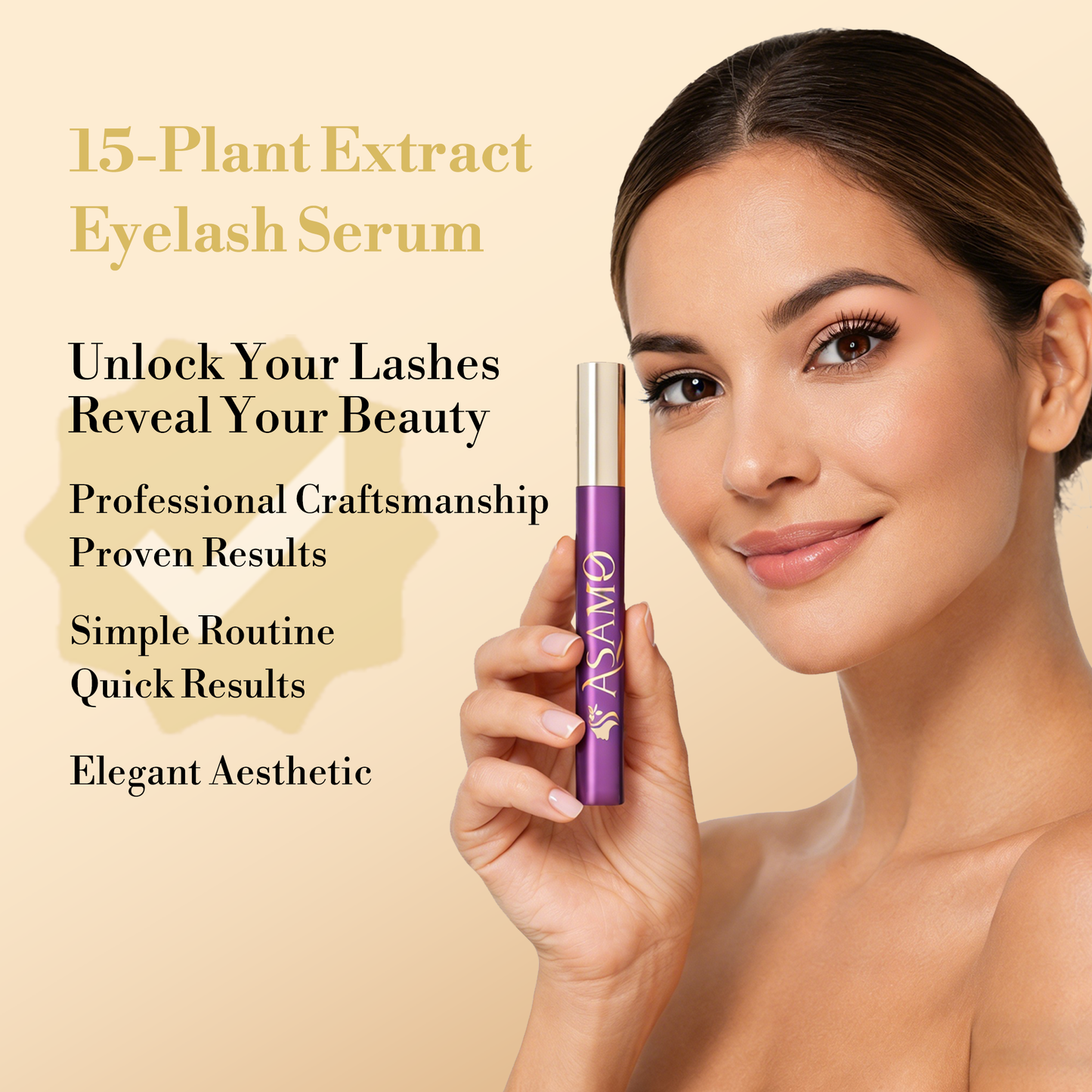 ASAMO Eyelash Growth Serum -Hot Pink