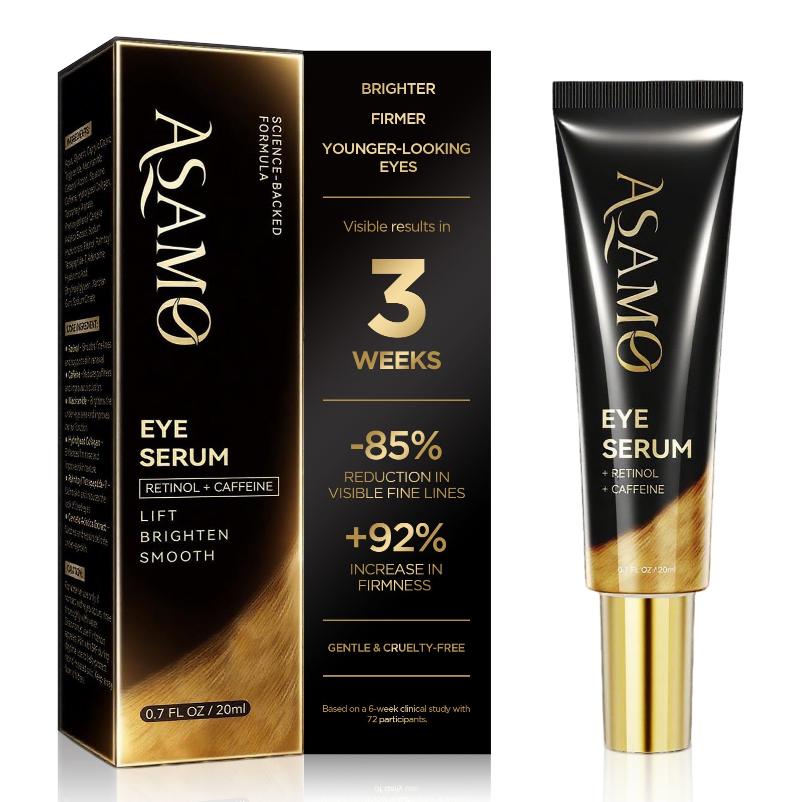 Retinol Caffeine Eye Serum