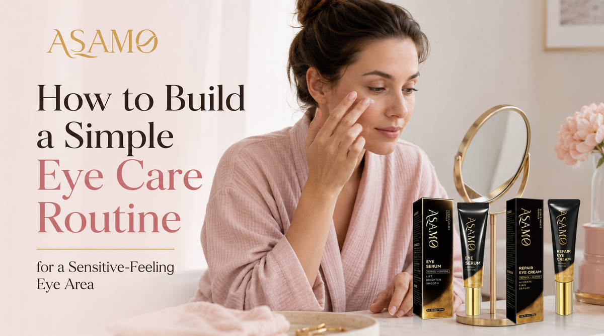 How to Build a Simple Eye Care Routine for a Sensitive-Feeling Eye Area