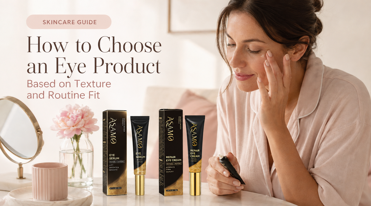 How to Choose an Eye Product Based on Texture and Routine Fit