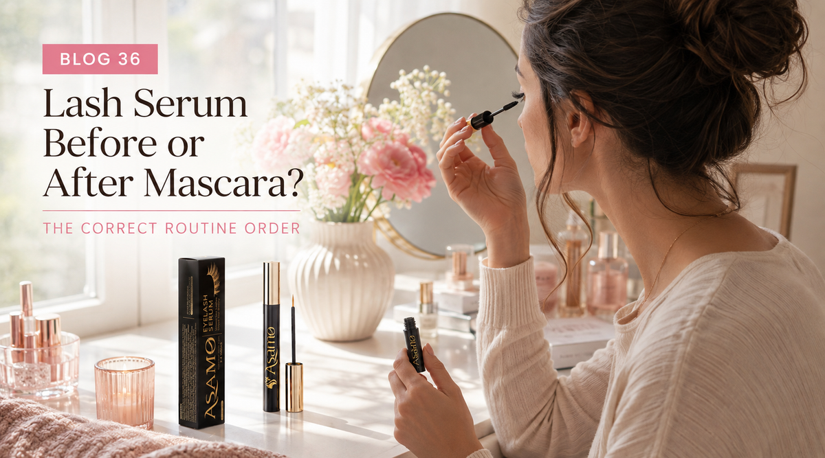 Lash Serum Before or After Mascara? The Correct Routine Order