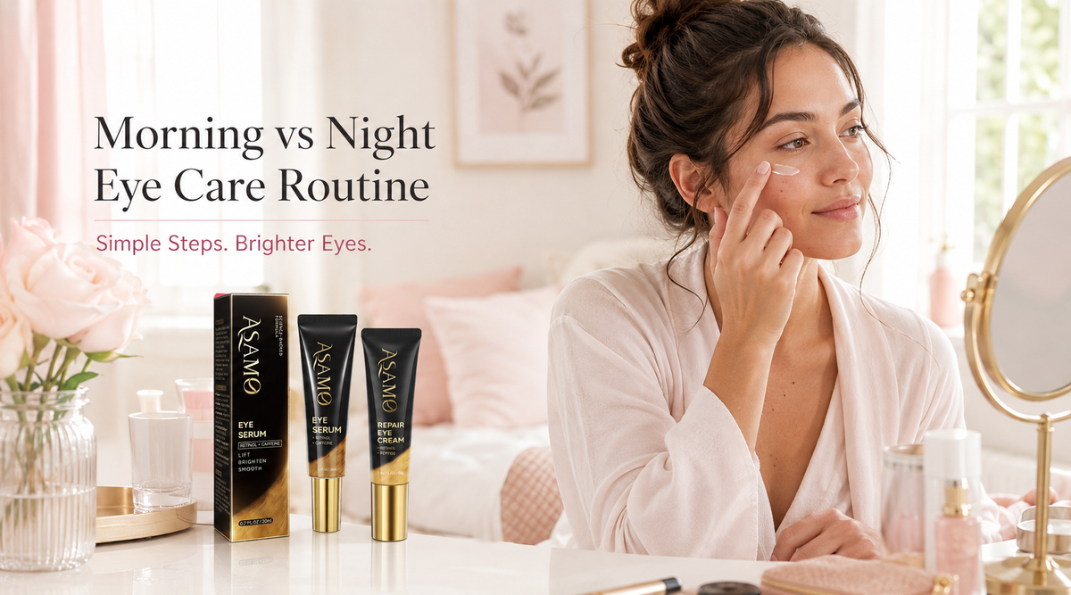 Morning vs. Night Eye Care Routine: What Should Change?