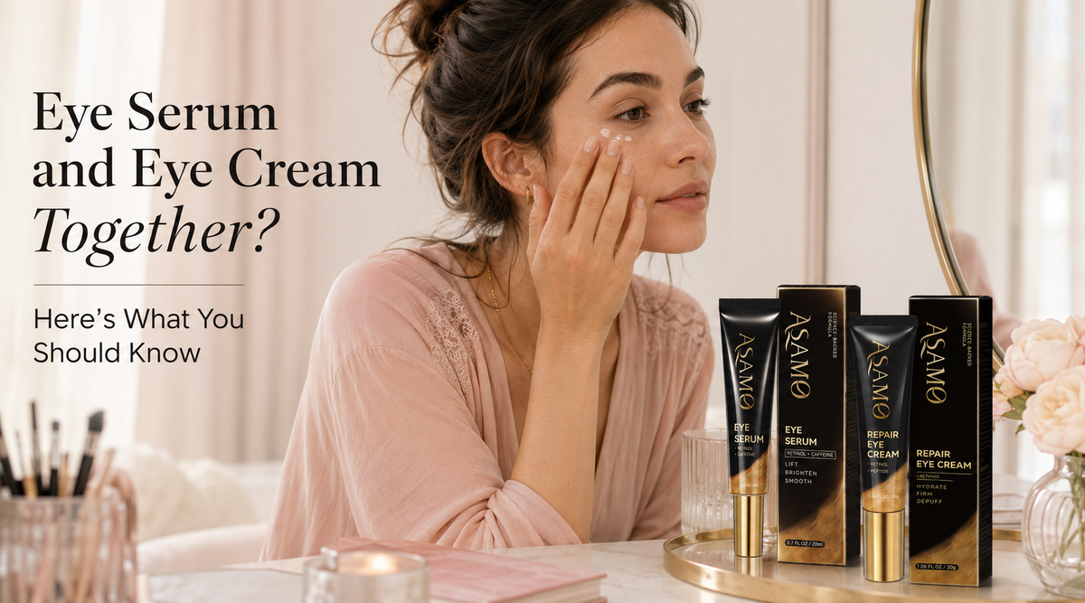 Can You Use Eye Serum and Eye Cream Together?
