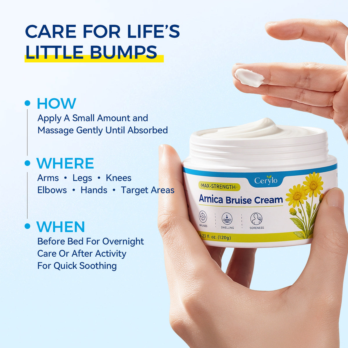 Cerylo Arnica Botanical Cream