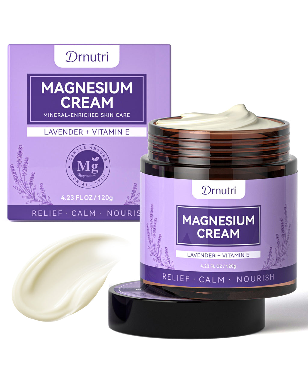 Drnutri Lavender Magnesium Body Cream