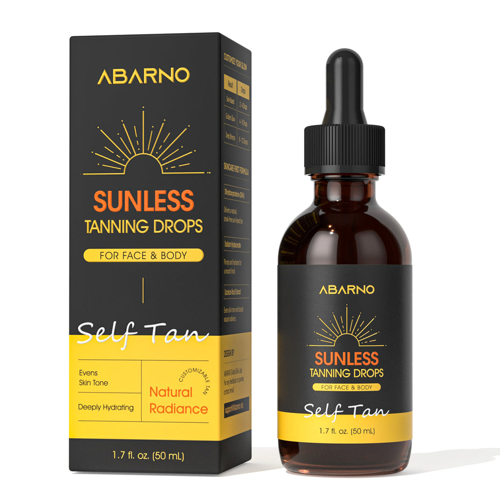 ABARNO Hyaluronic Acid Sunless Tanning Drops