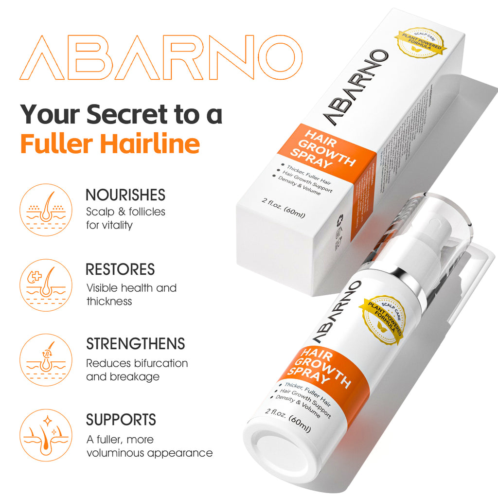 ABARNO Biotin + Rosemary Hair & Scalp Spray