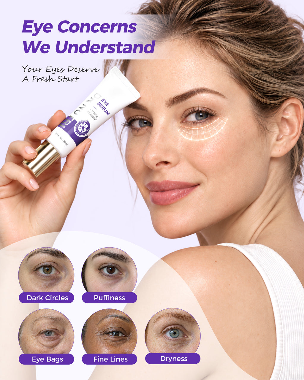 Drnutri Retinol + Caffeine Eye Serum