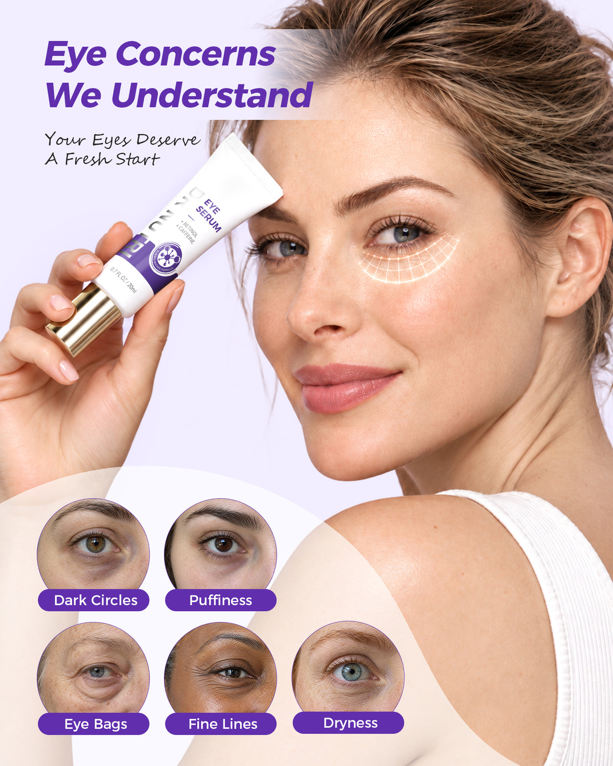Drnutri Retinol + Caffeine Eye Serum