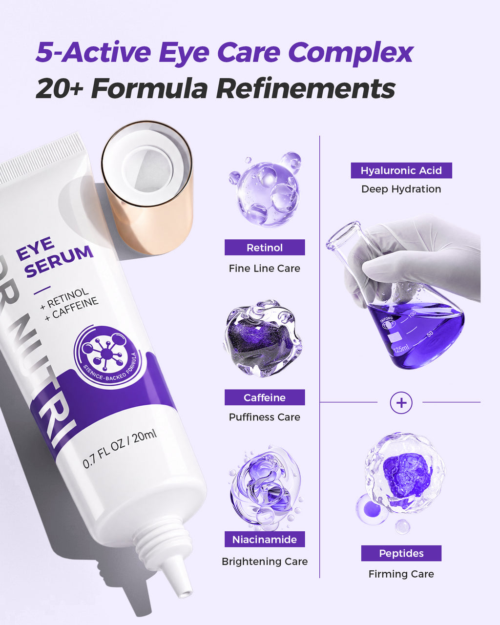 Drnutri Retinol + Caffeine Eye Serum