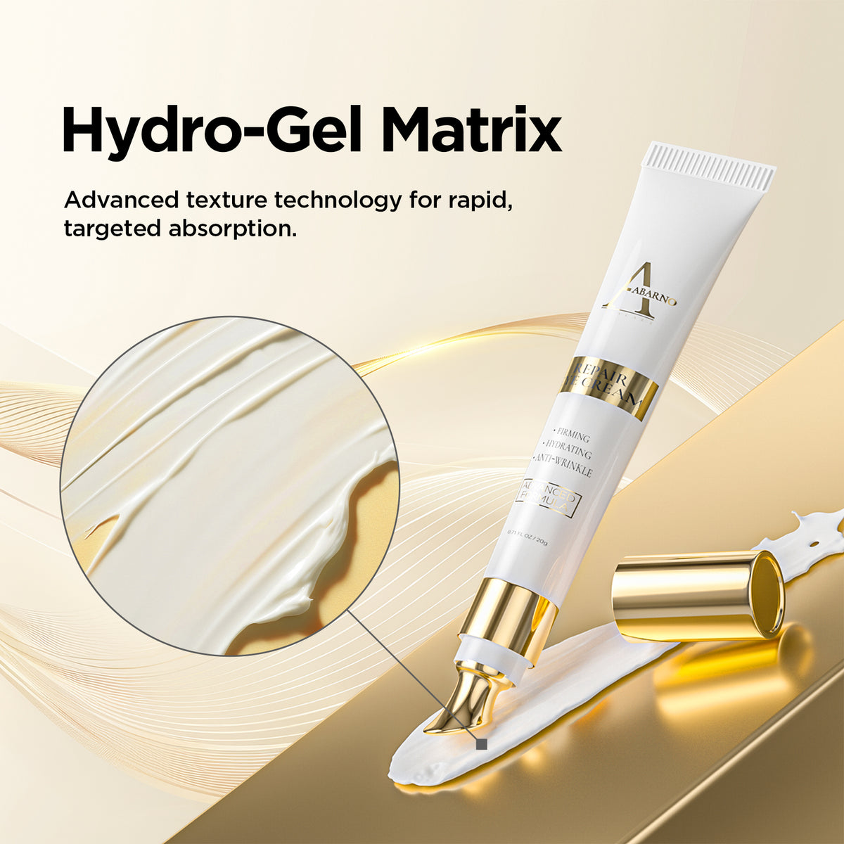 ABARNO Peptide + Caffeine Hydrating Eye Cream