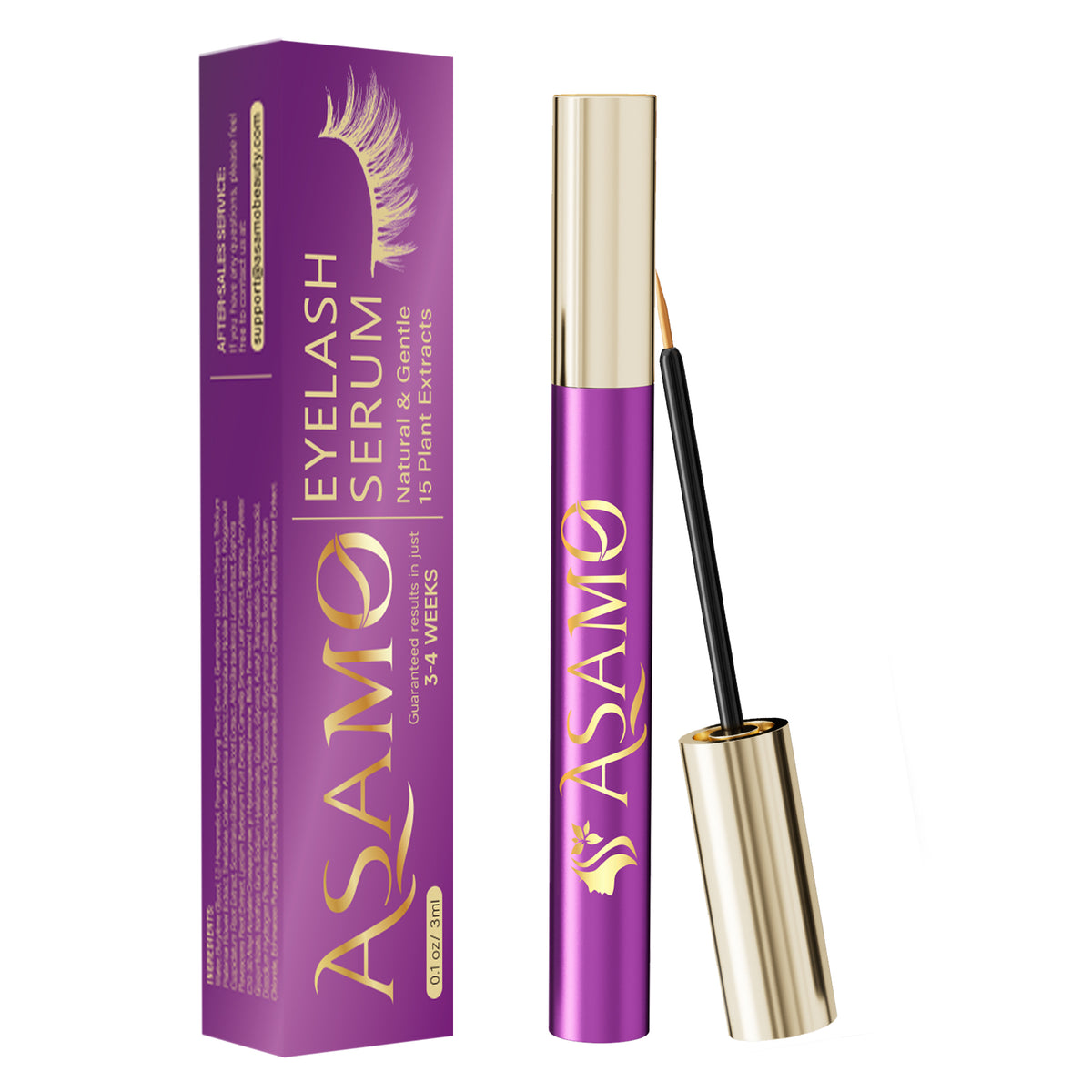 ASAMO Centella + Aloe Botanical Lash Serum