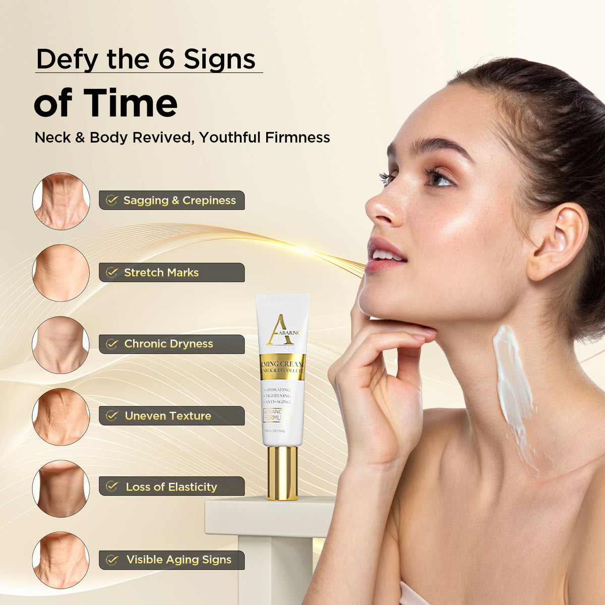 ABARNO Retinol + Collagen Neck Firming Cream