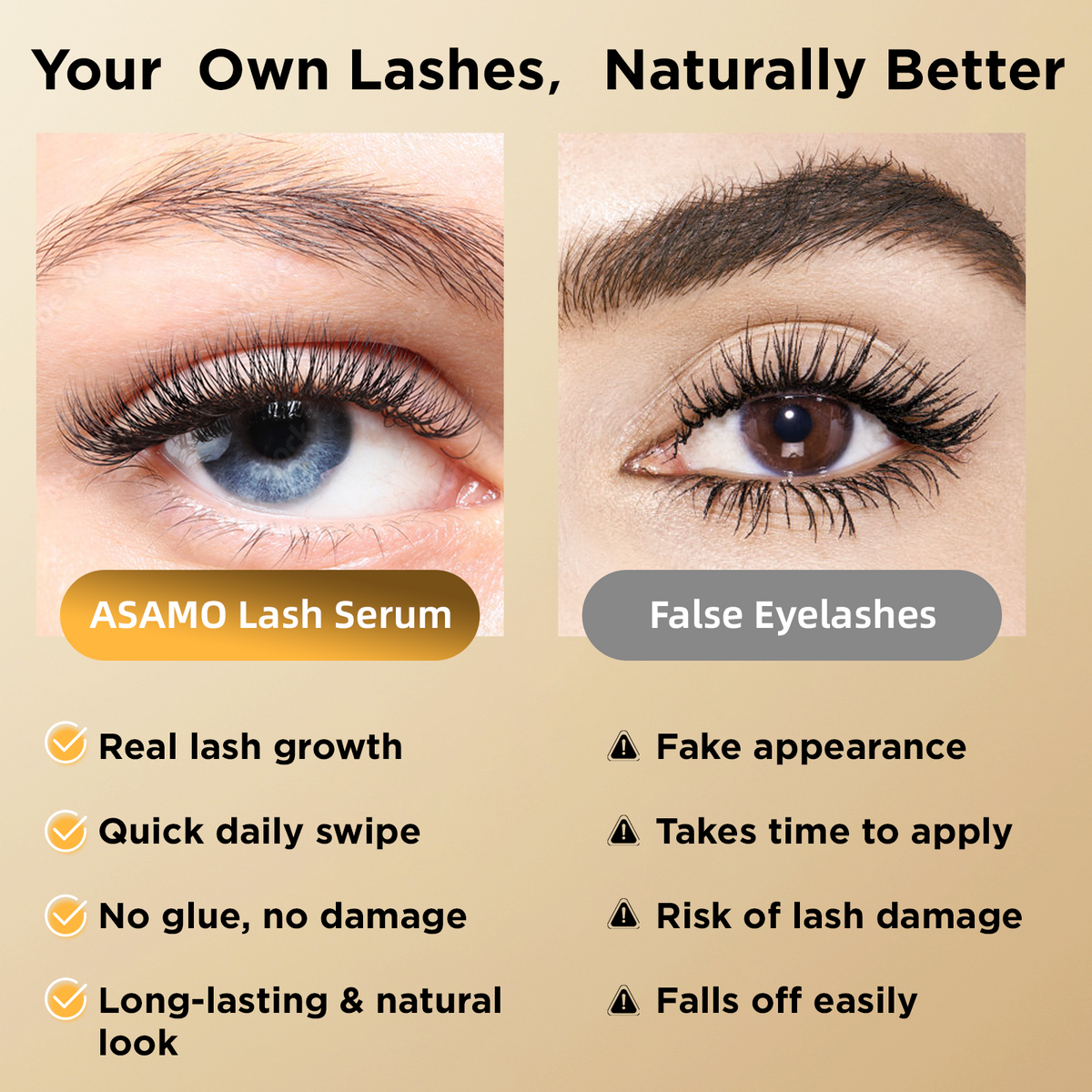 ASAMO Biotin + Peptide Lash & Brow Serum
