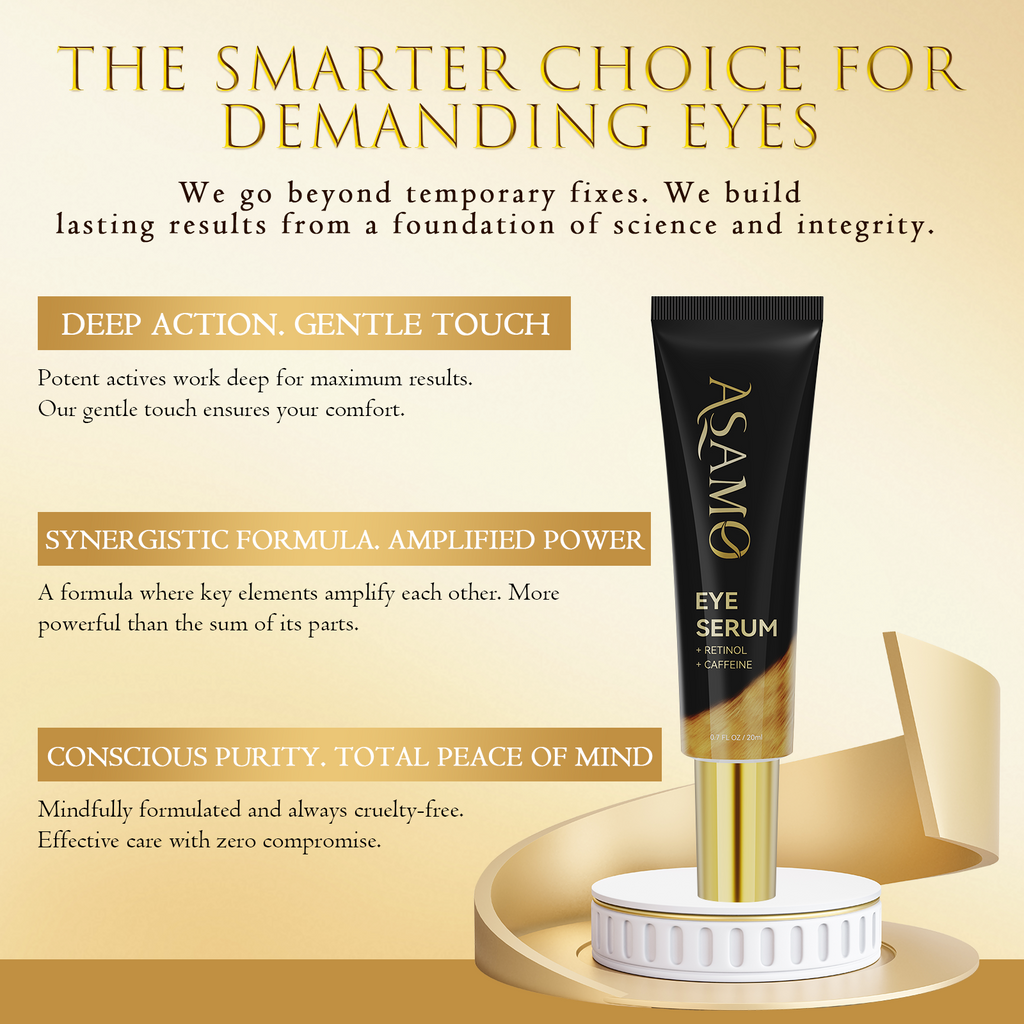 ASAMO Retinol + Caffeine Eye Serum
