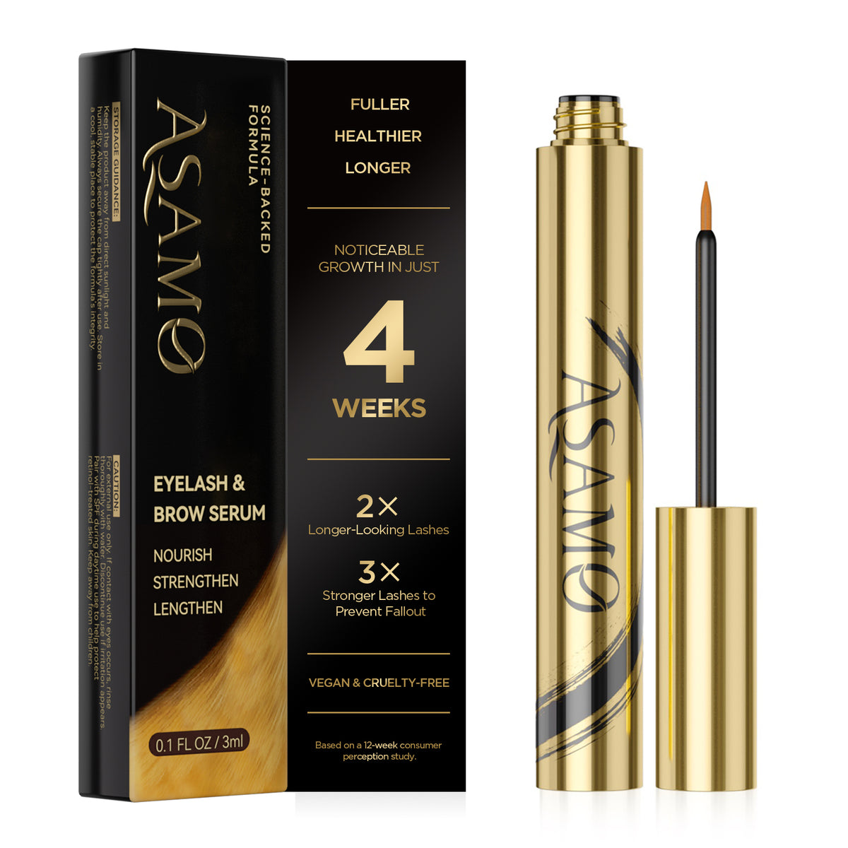 ASAMO Biotin + Peptide Lash & Brow Serum
