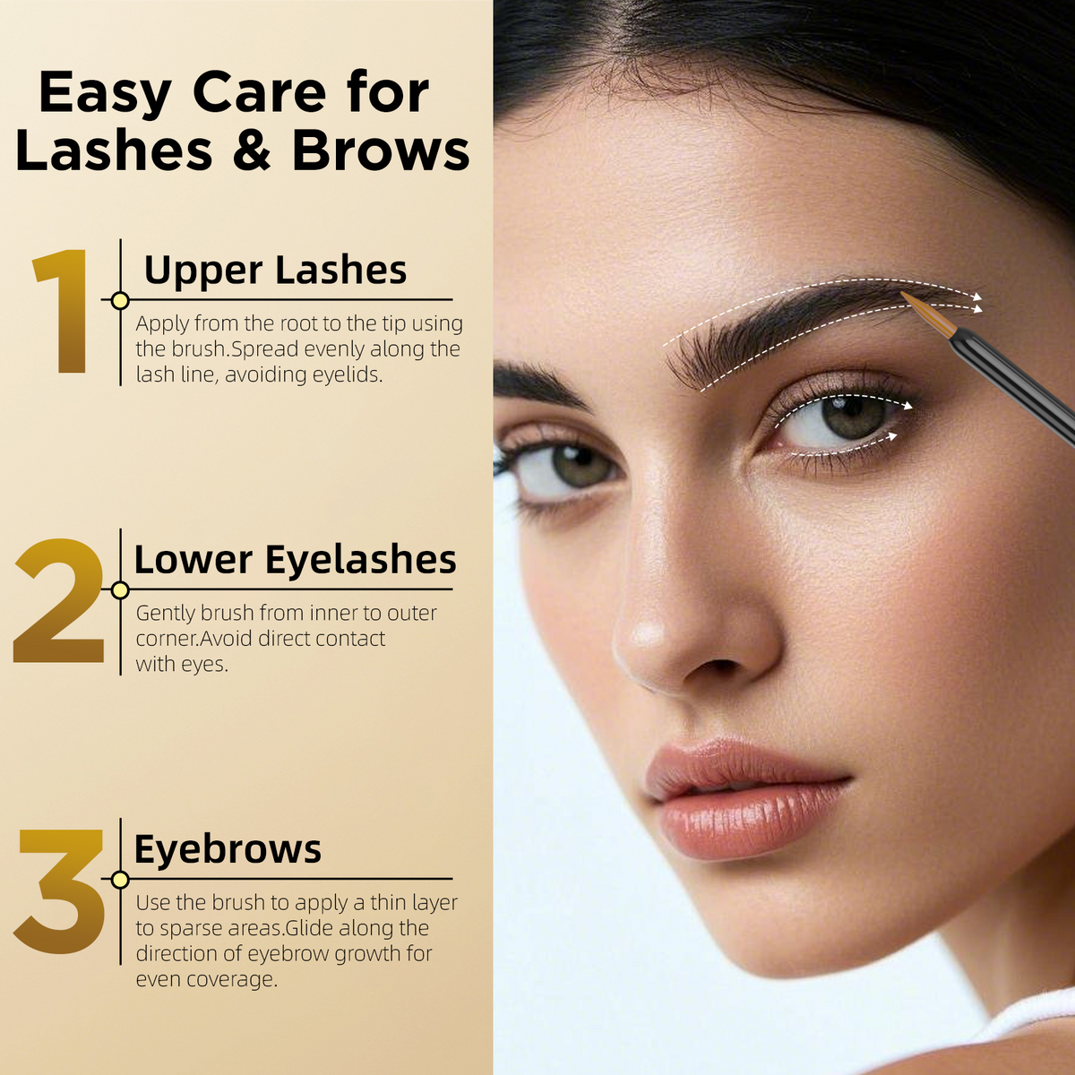ASAMO Biotin + Peptide Lash & Brow Serum