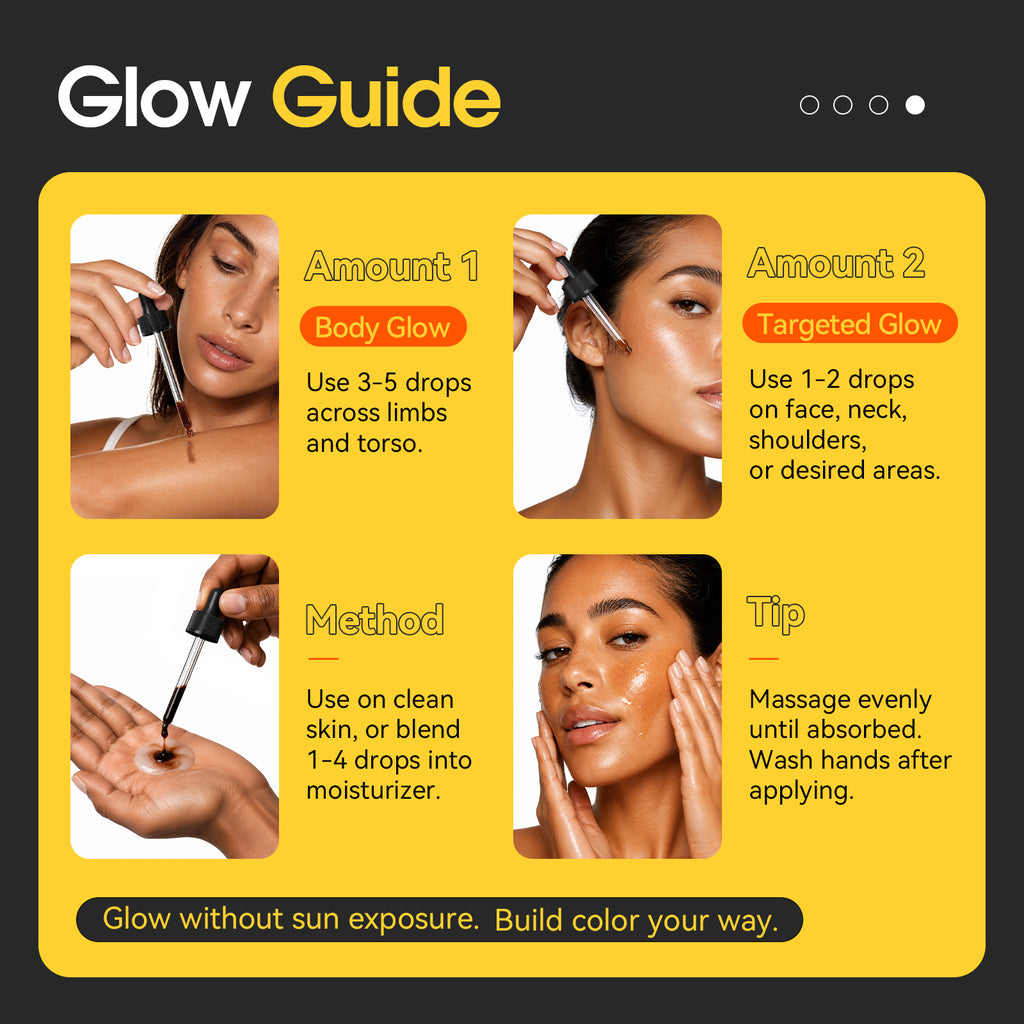 ABARNO Hyaluronic Acid Sunless Tanning Drops