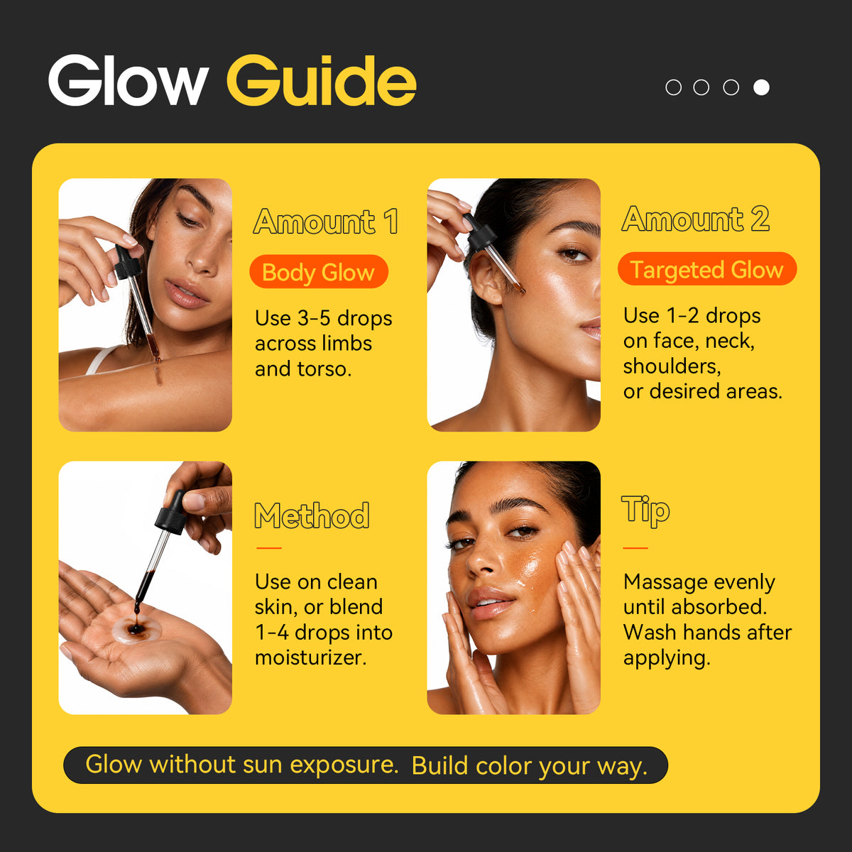 ABARNO Hyaluronic Acid Sunless Tanning Drops