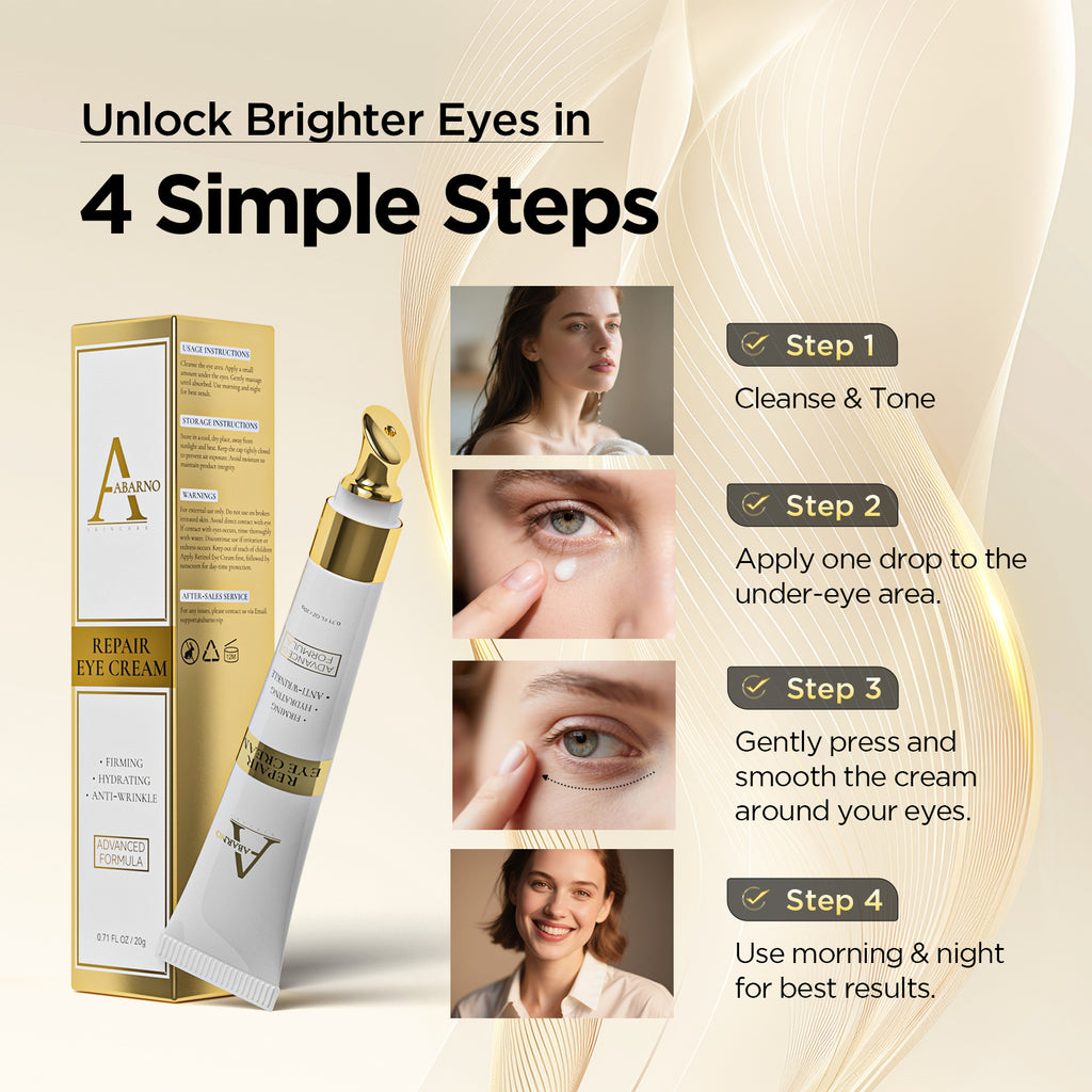 ABARNO Peptide + Caffeine Hydrating Eye Cream