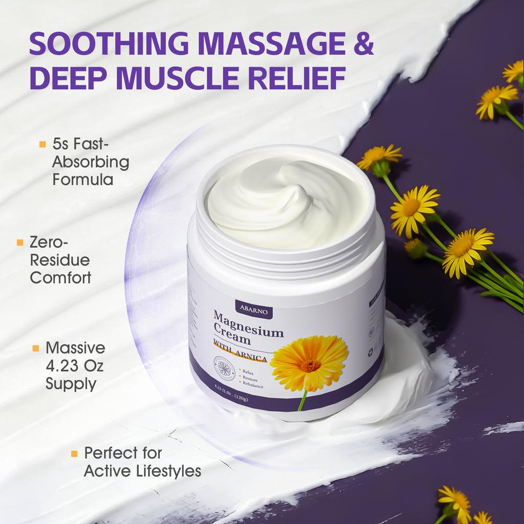 ABARNO Magnesium + Arnica Body Cream