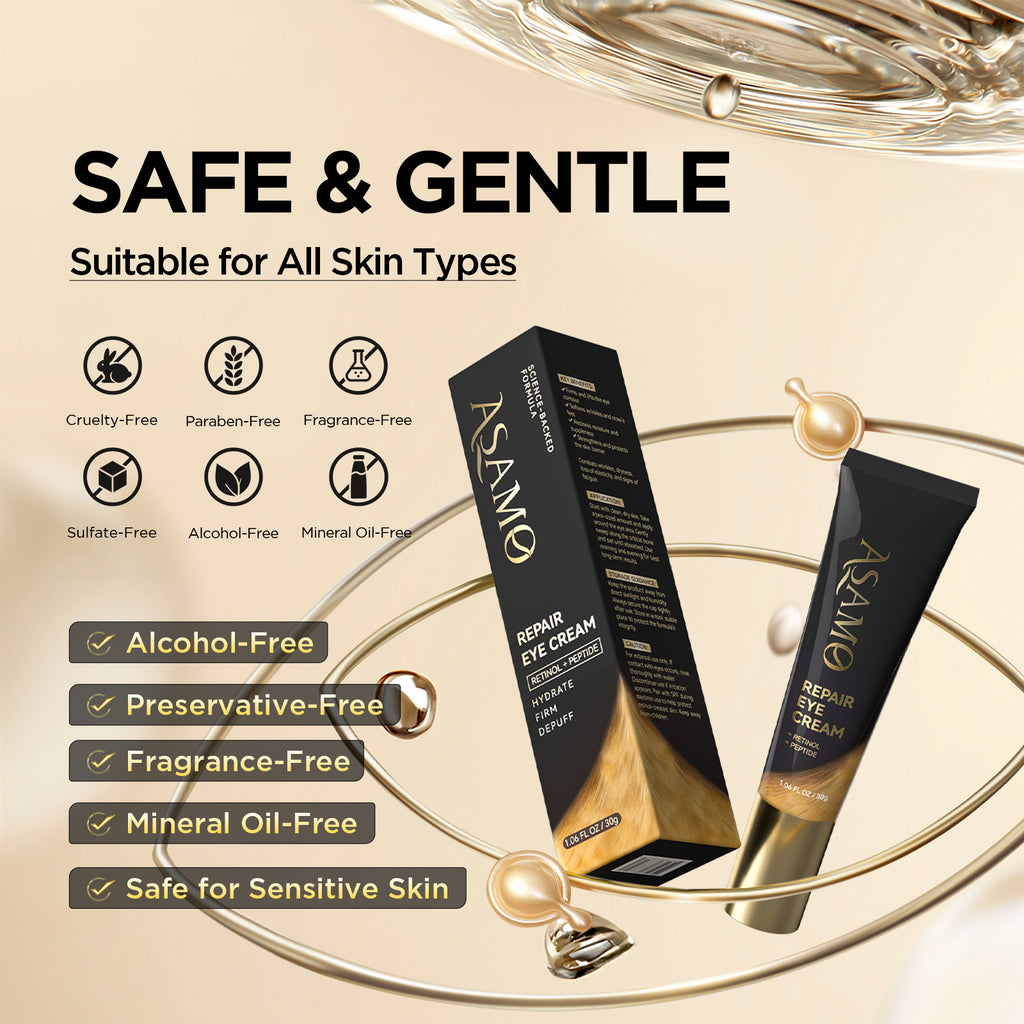 ASAMO Retinol + Peptide Eye Cream