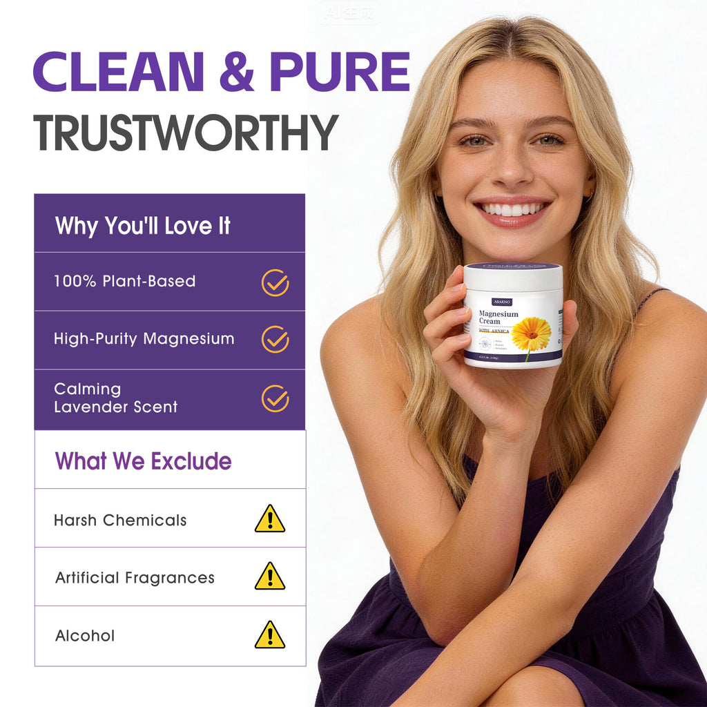 ABARNO Magnesium + Arnica Body Cream