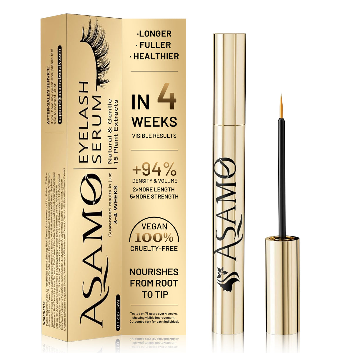 Botanical Lash Serum – Pure Gold