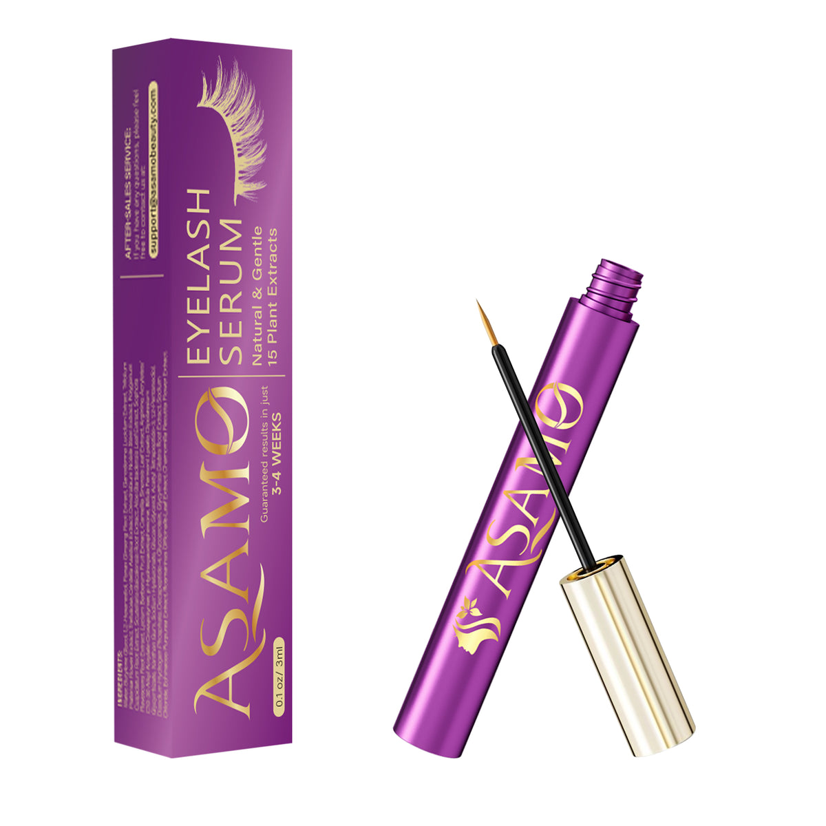 Botanical Peptide Lash Serum – Violet