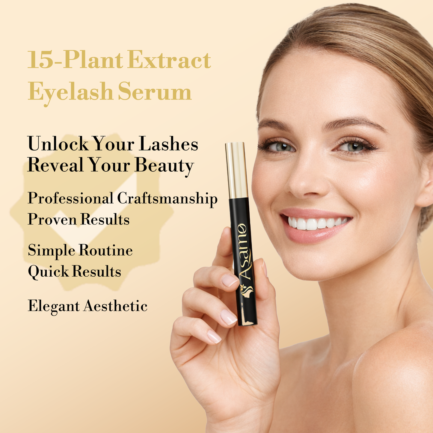 ASAMO Eyelash & Eyebrow Growth Serum