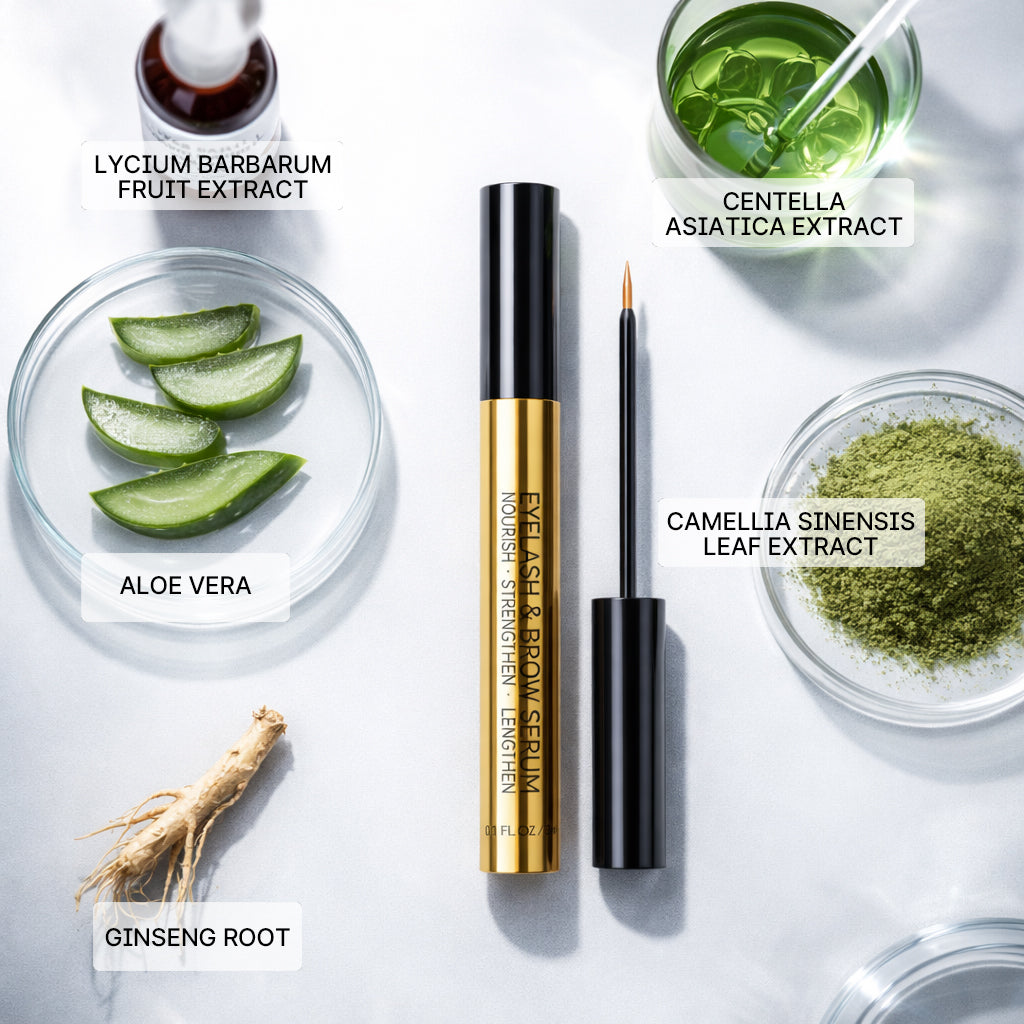 ASAMO Eyelash & Eyebrow Growth Serum - 2-in-1 Lash & Brow