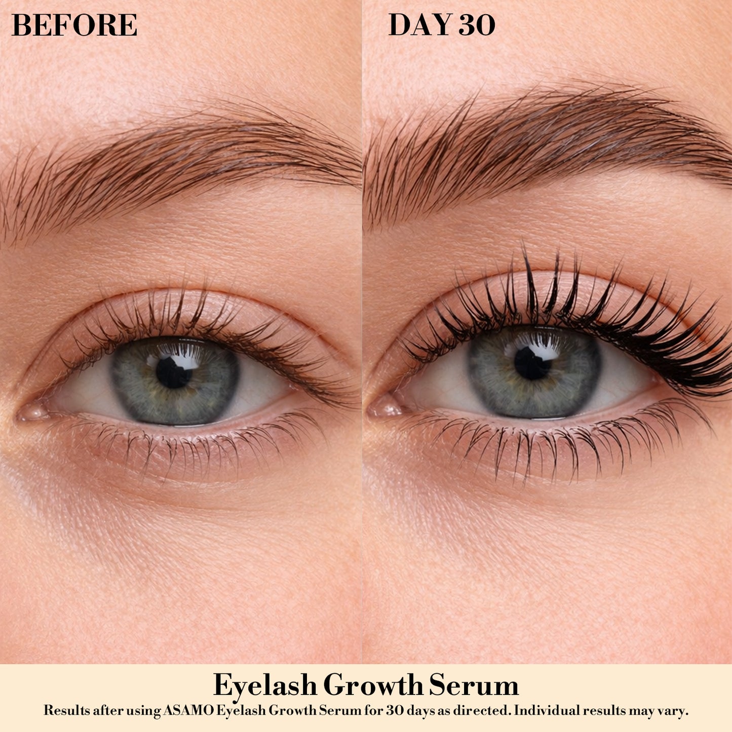 ASAMO Eyelash & Eyebrow Growth Serum - 2-in-1 Lash & Brow