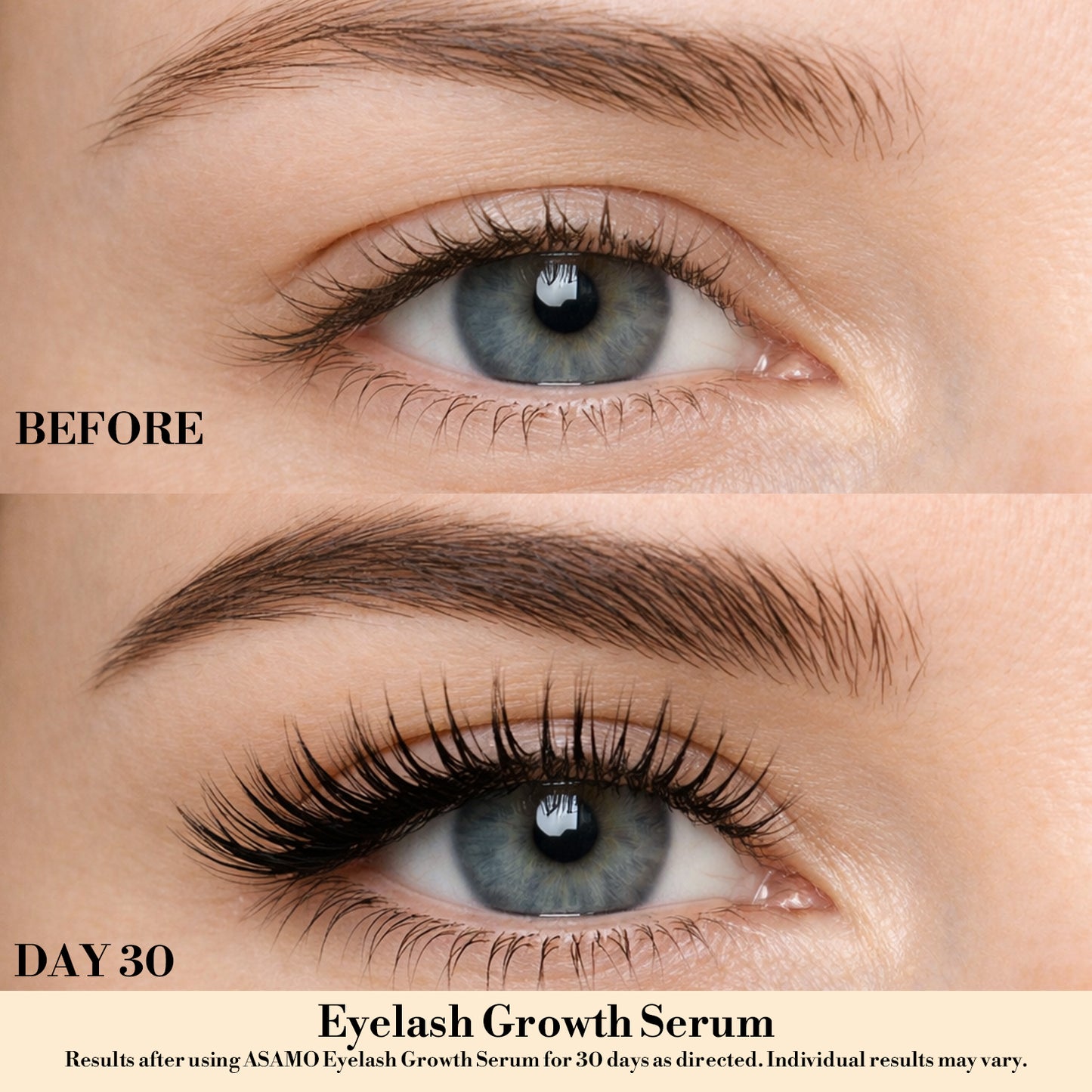 ASAMO Eyelash & Eyebrow Growth Serum - 2-in-1 Lash & Brow