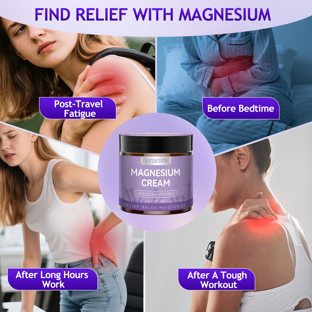 Doracome Lavender Magnesium Body Cream