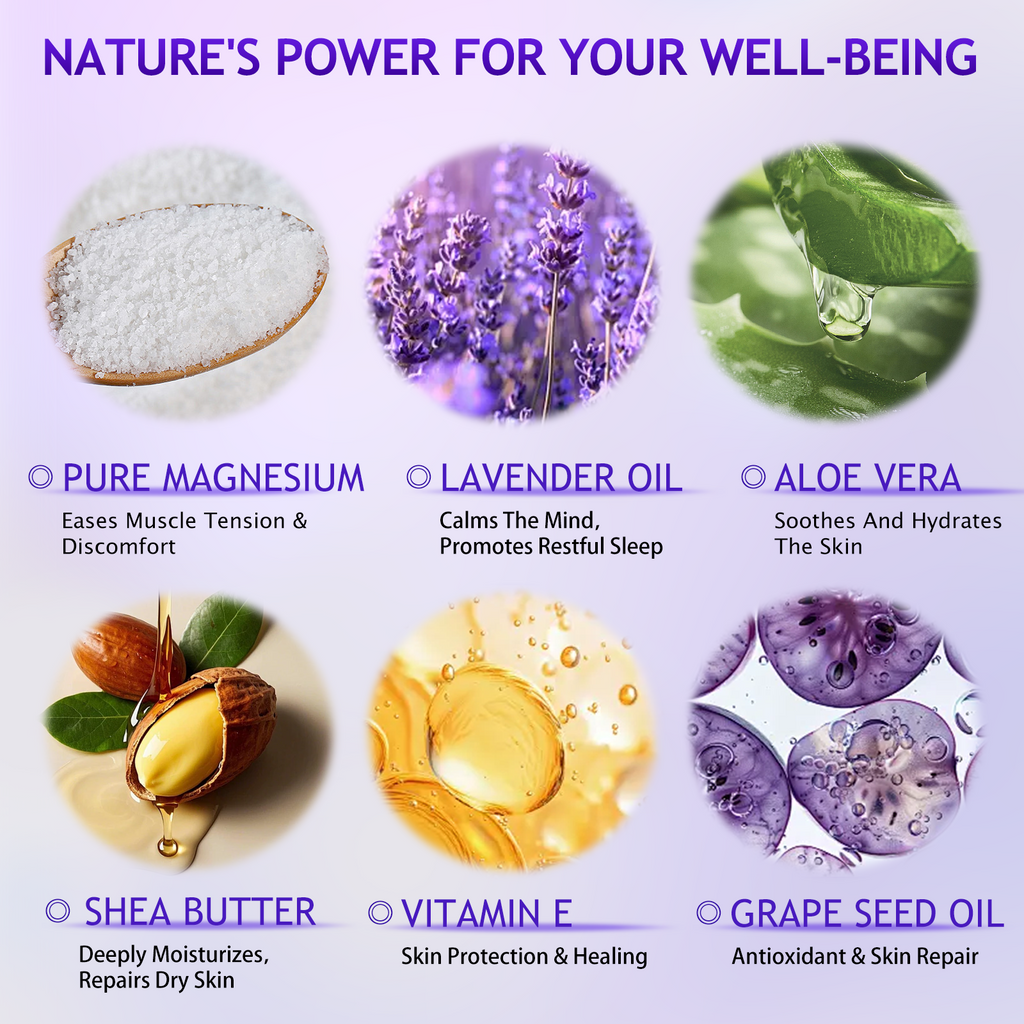 Doracome Lavender Magnesium Body Cream