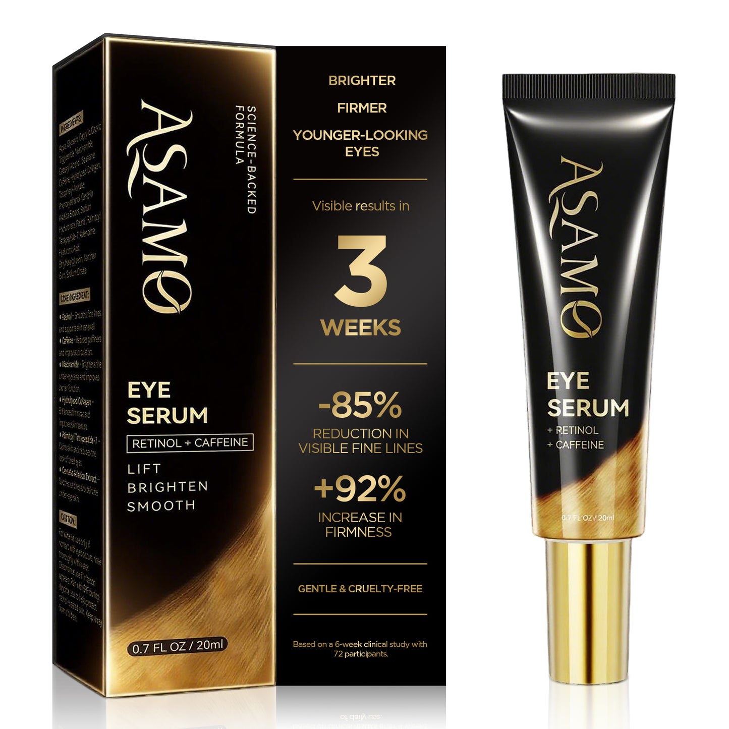 Retinol Caffeine Eye Serum