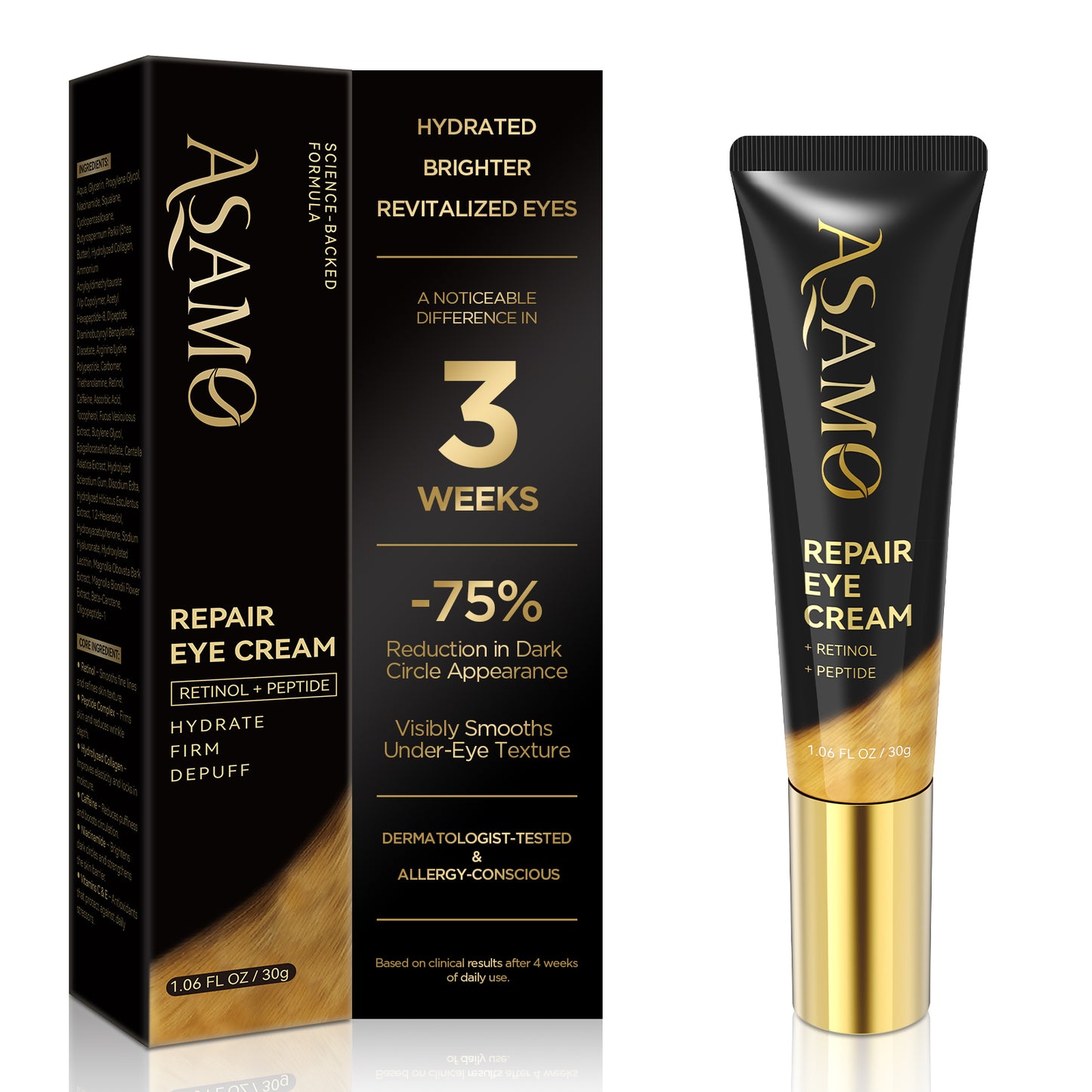 Retinol Peptide Eye Cream